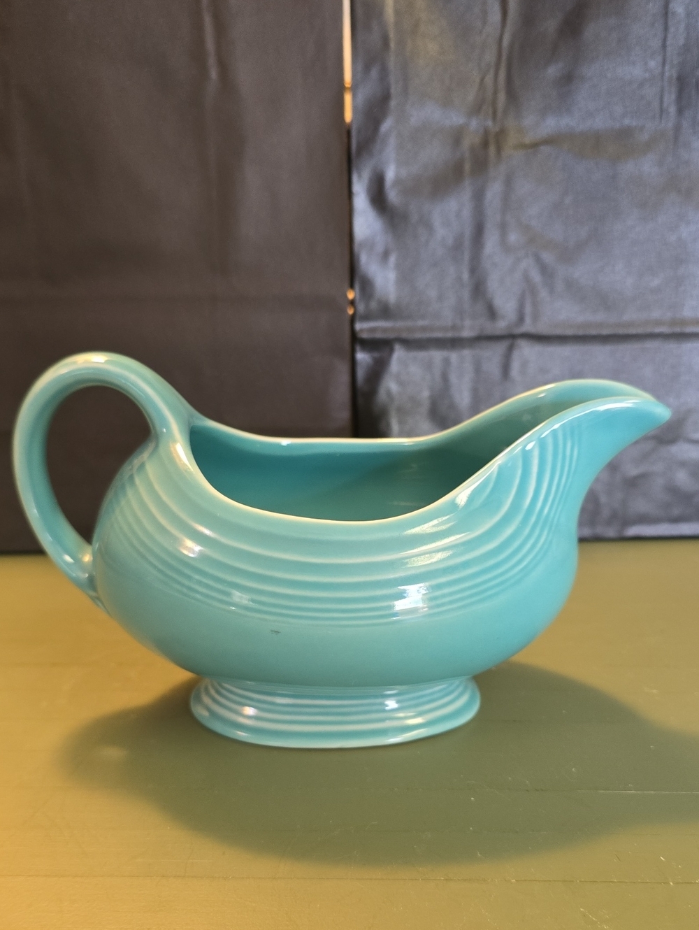 Fiestaware Turquoise Gravy Boat